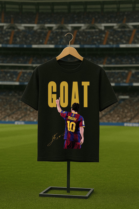 Messi yellow GOAT